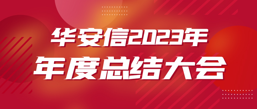 龙腾万里乘风上 携手同行赢未来 | 华安信2023年年度总结
